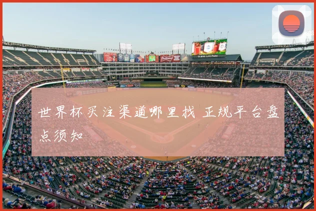 世界杯买注渠道哪里找 正规平台盘点须知