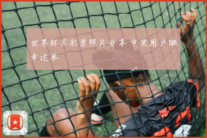 世界杯买彩票照片分享 中奖用户晒幸运单